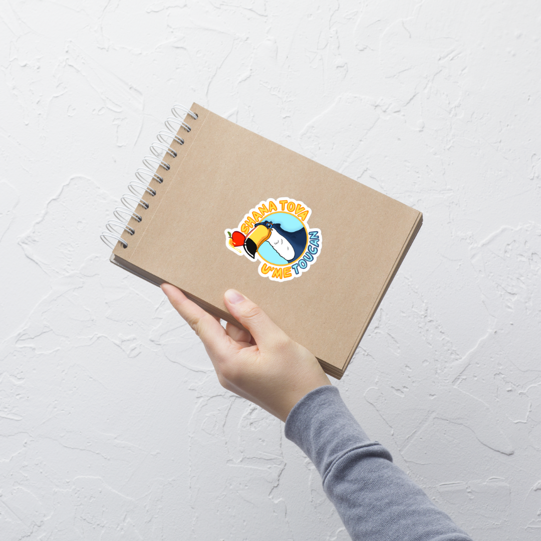 Shana Tova U'Metoucan Sticker