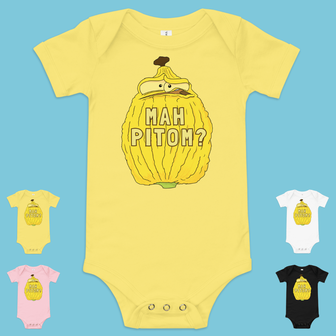 Mah Pitom Baby Onesie