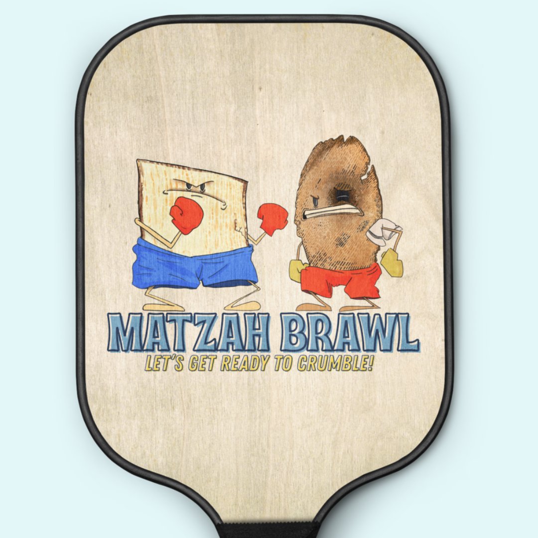Matzah Brawl Pickleball Set