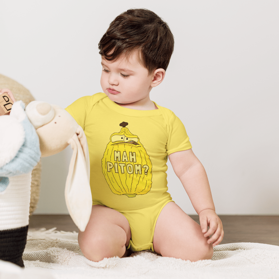 Mah Pitom Baby Onesie