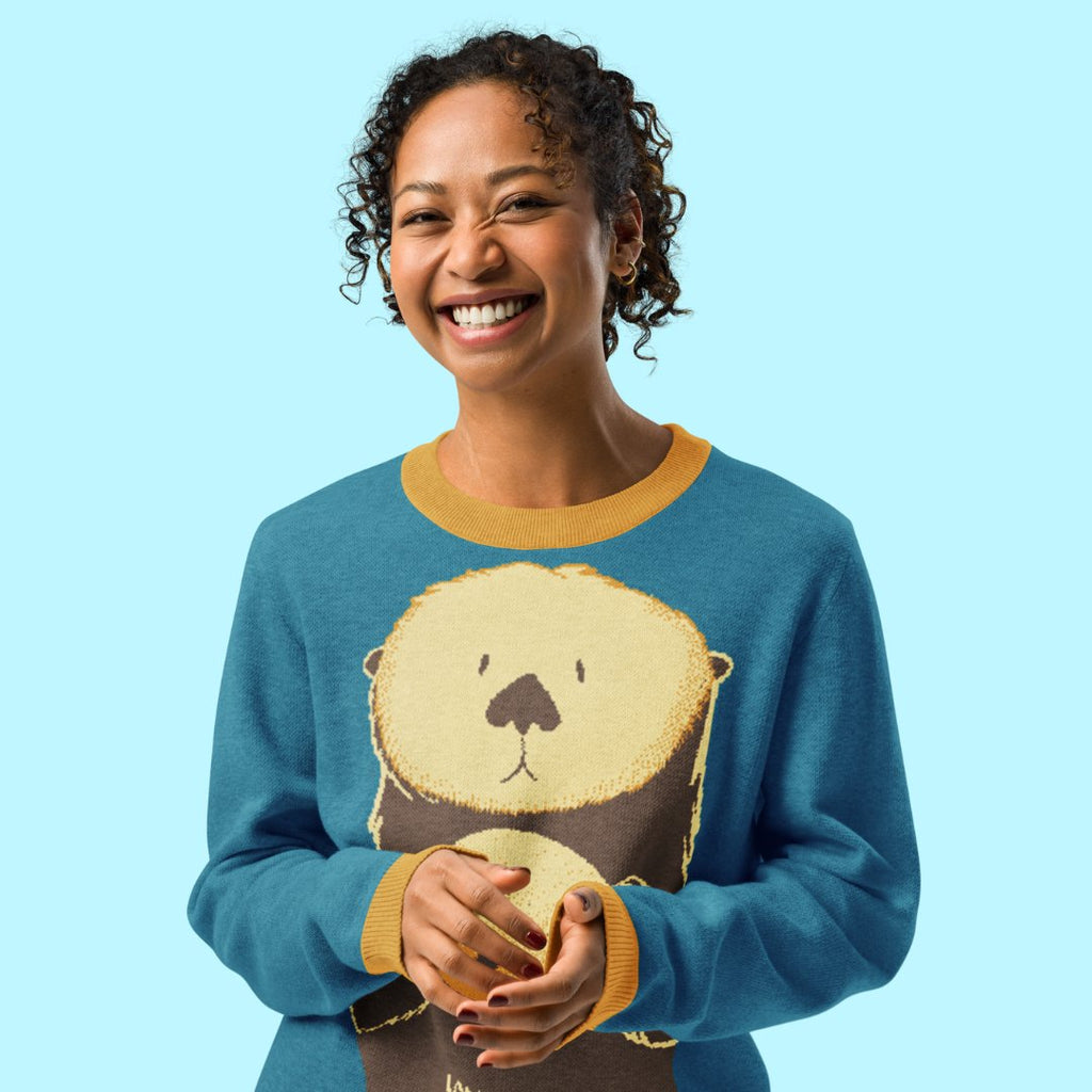 Sufganiyotter Knit Hanukkah Sweater