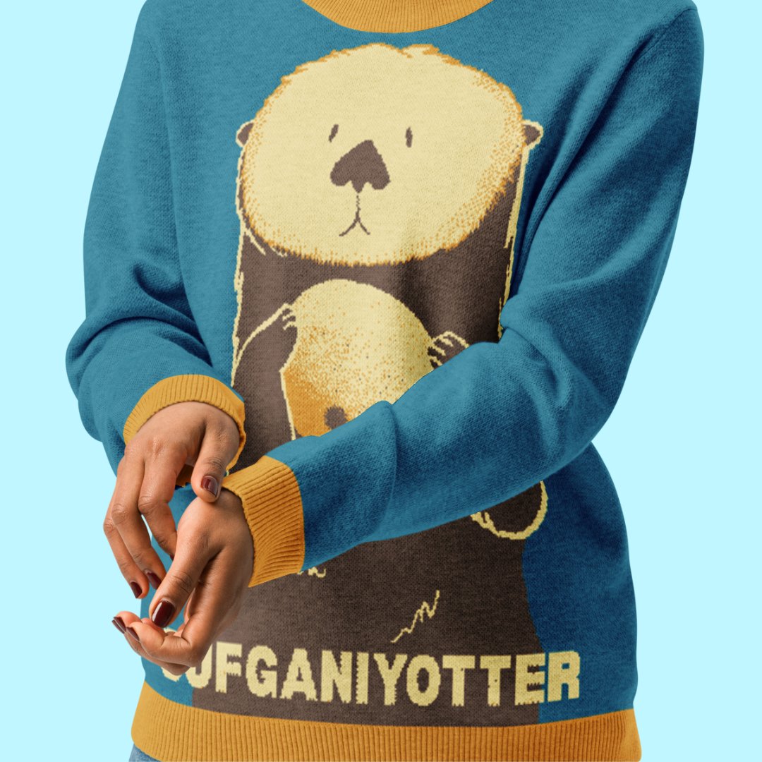 Sufganiyotter Knit Hanukkah Sweater