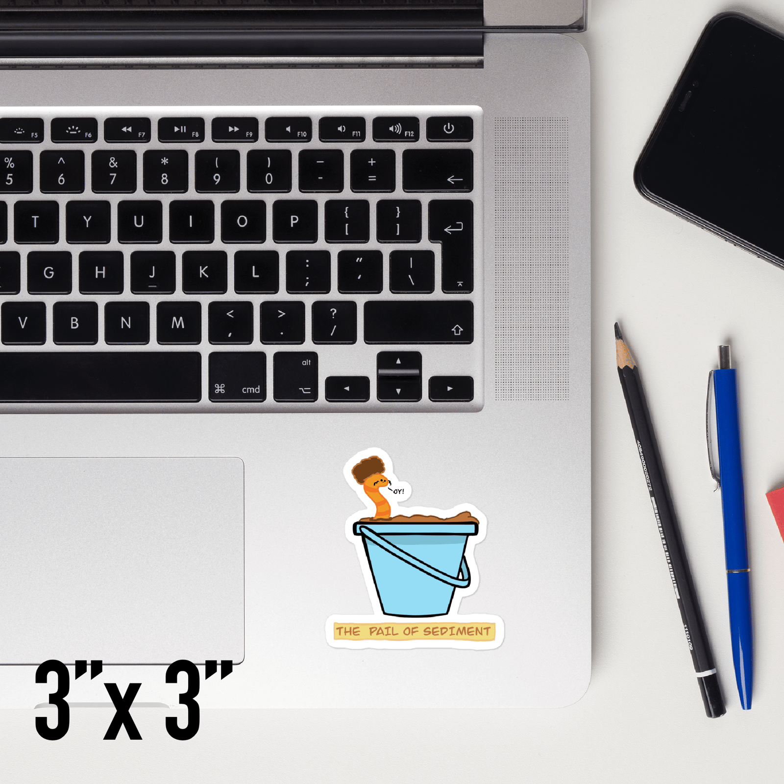 Pail of Sediment Sticker