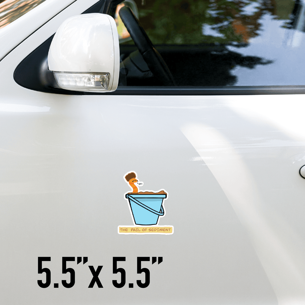 Pail of Sediment Sticker