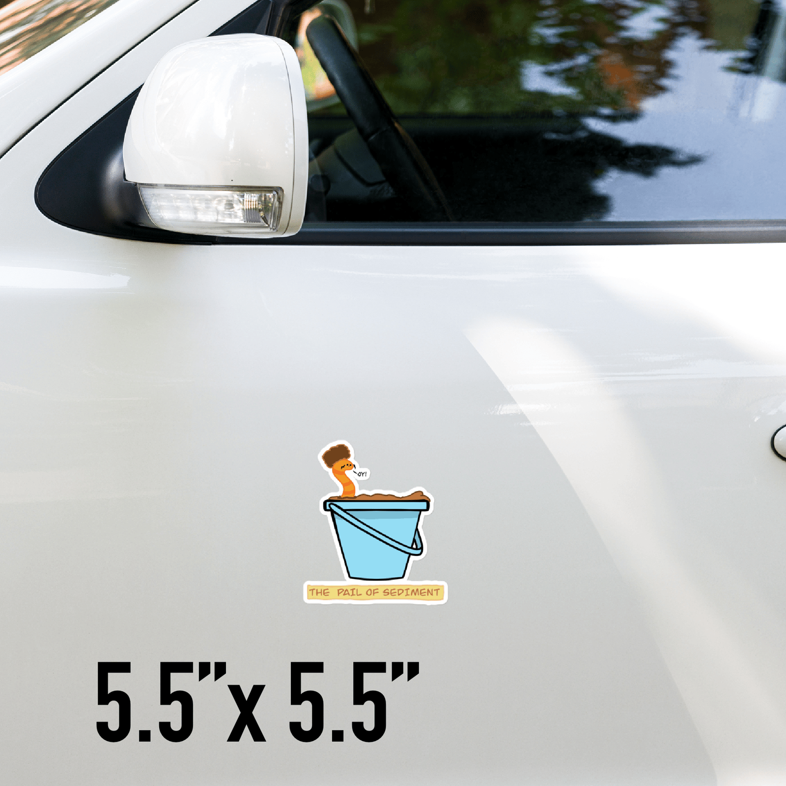 Pail of Sediment Sticker