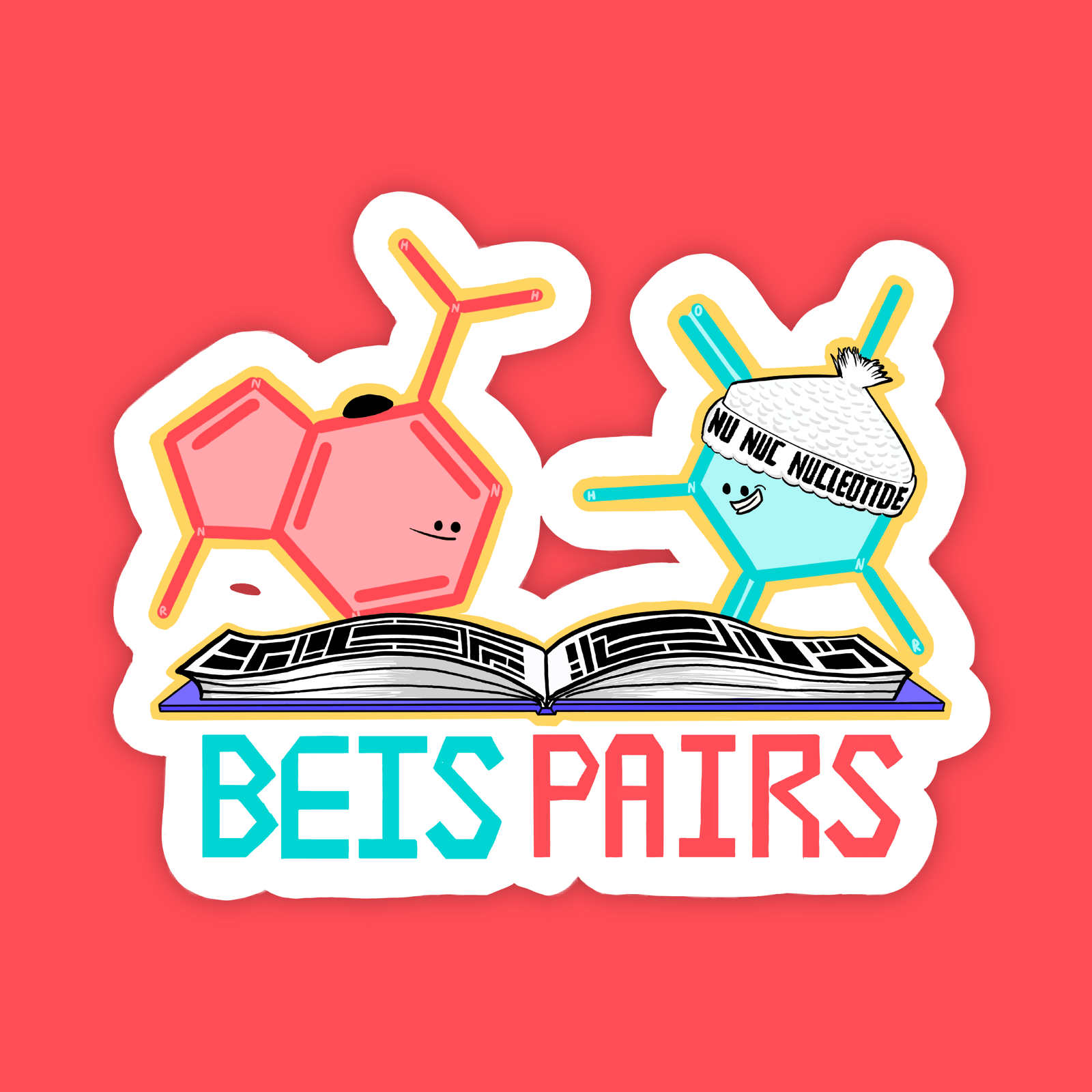 Beis Pairs Sticker