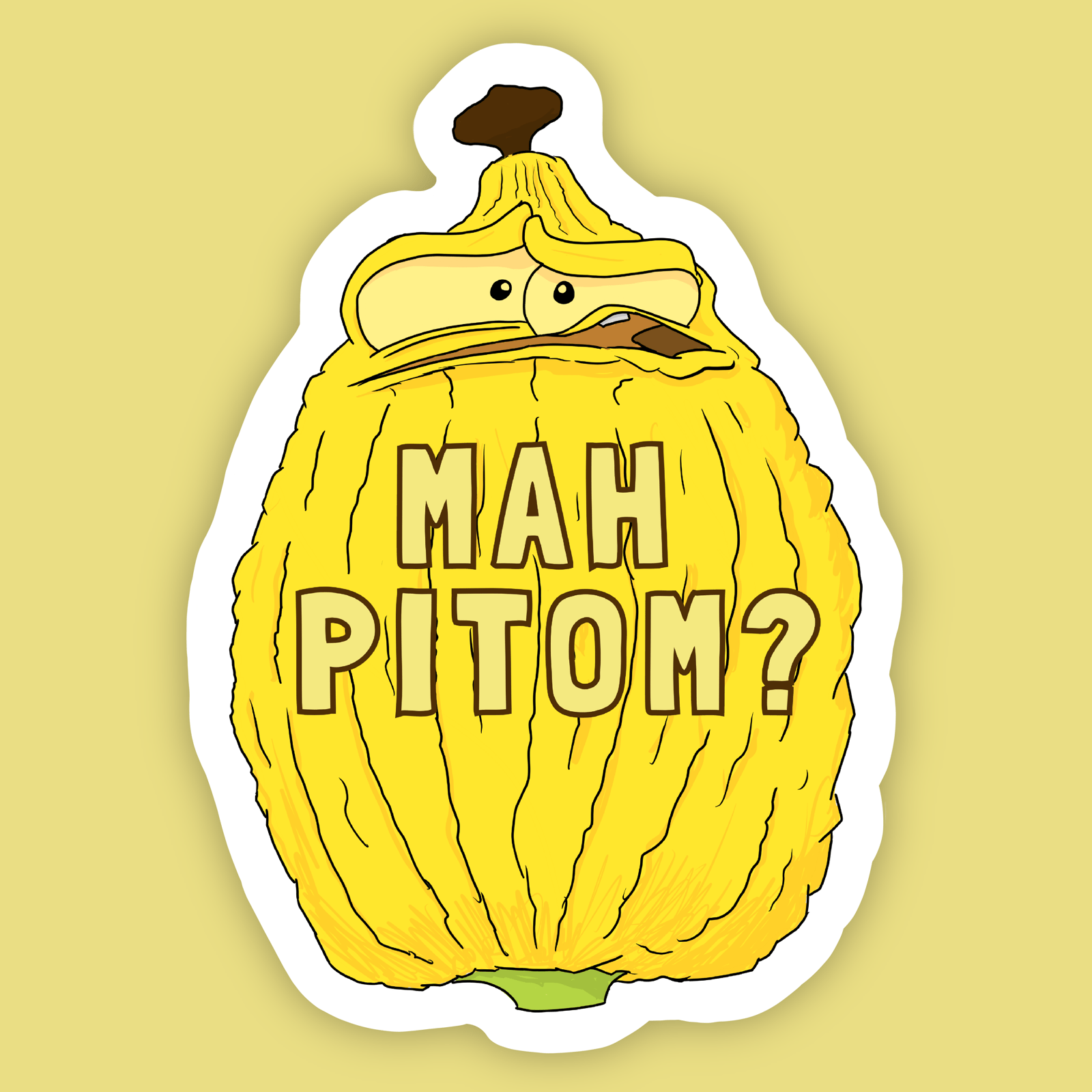 Mah Pitom Sticker