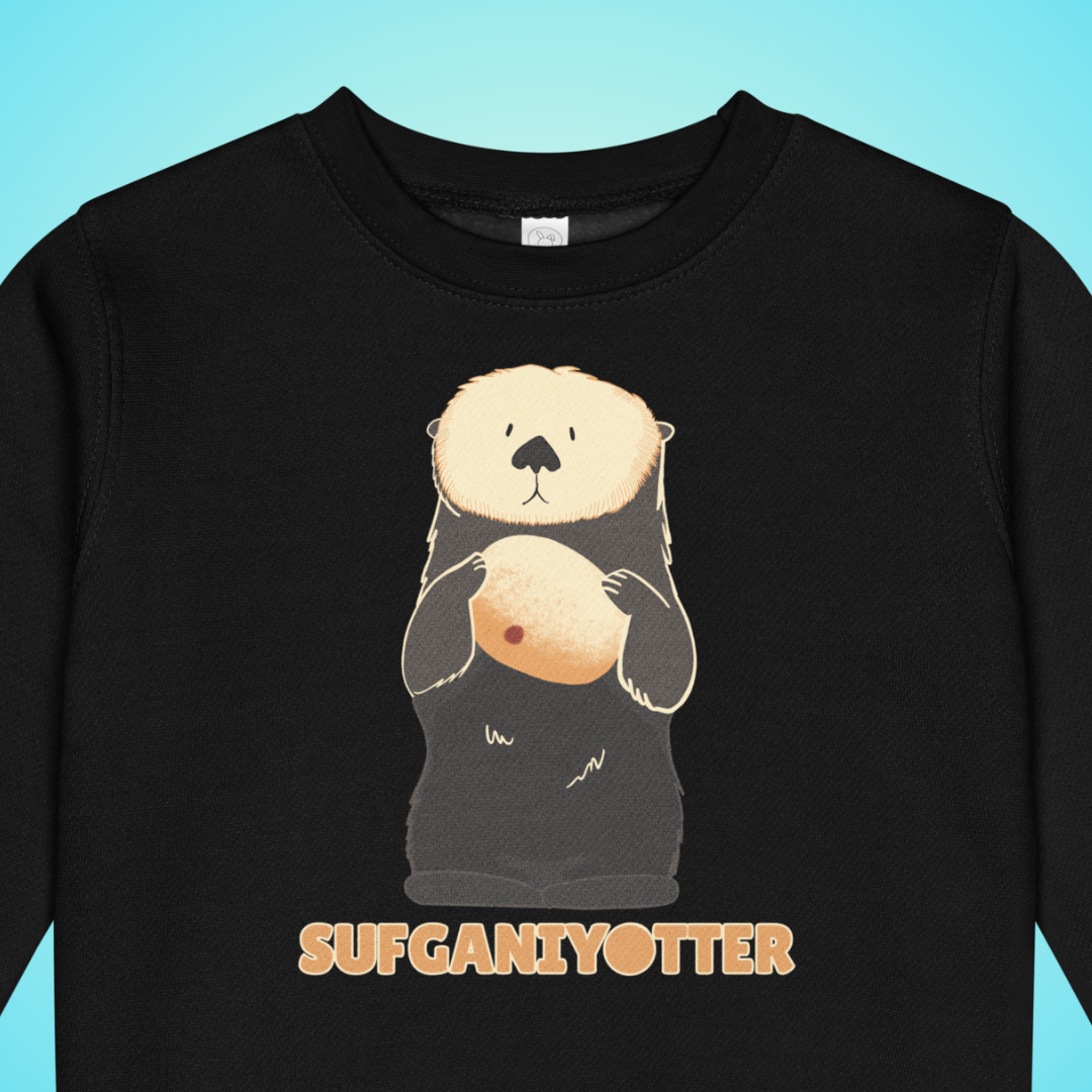 Kids Sufganiyotter Hanukkah Sweatshirt
