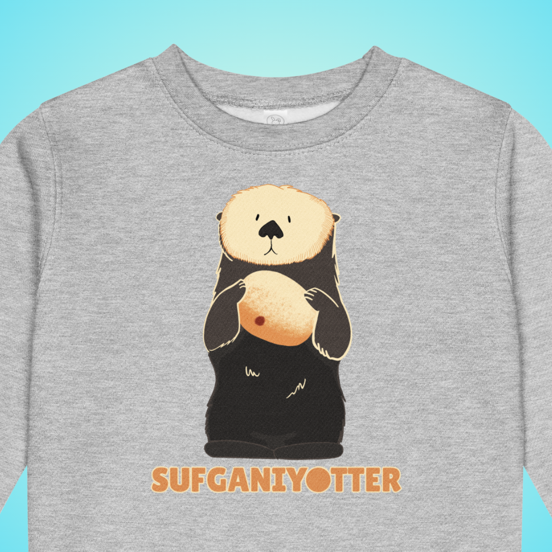 Kids Sufganiyotter Hanukkah Sweatshirt