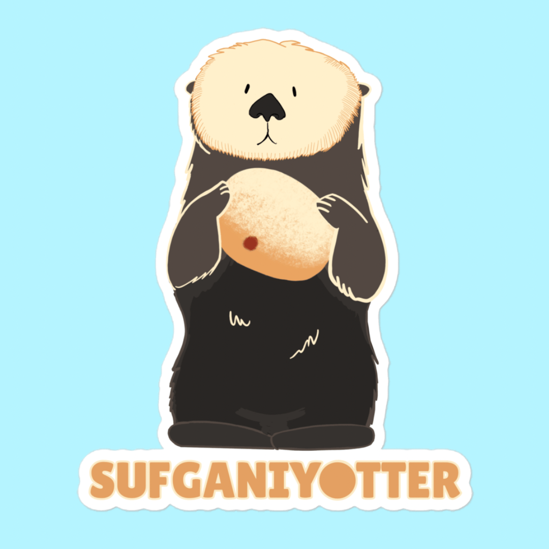 Sufganiyotter Sticker