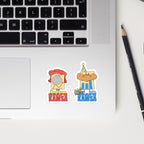 Graph Kamsa + Bar Graph Kamsa Sticker Set