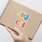 Graph Kamsa + Bar Graph Kamsa Sticker Set