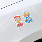 Graph Kamsa + Bar Graph Kamsa Sticker Set
