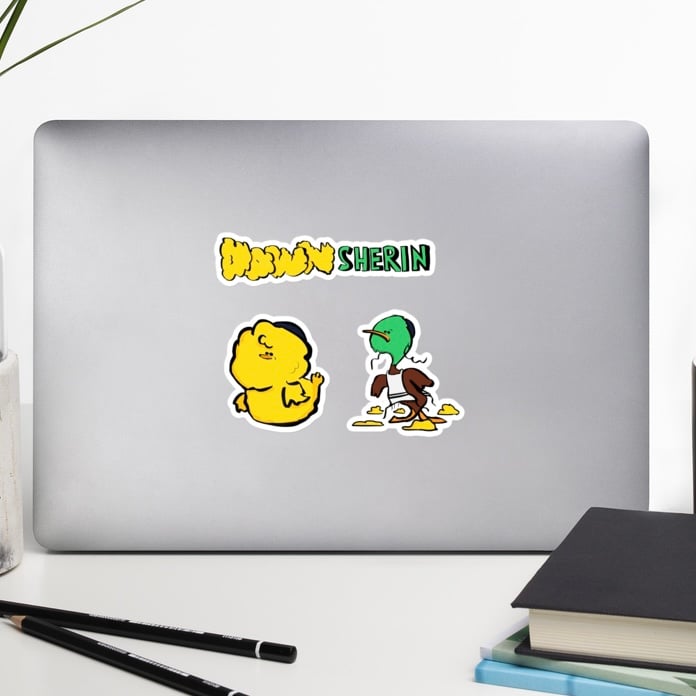 Downsherin Sticker Set