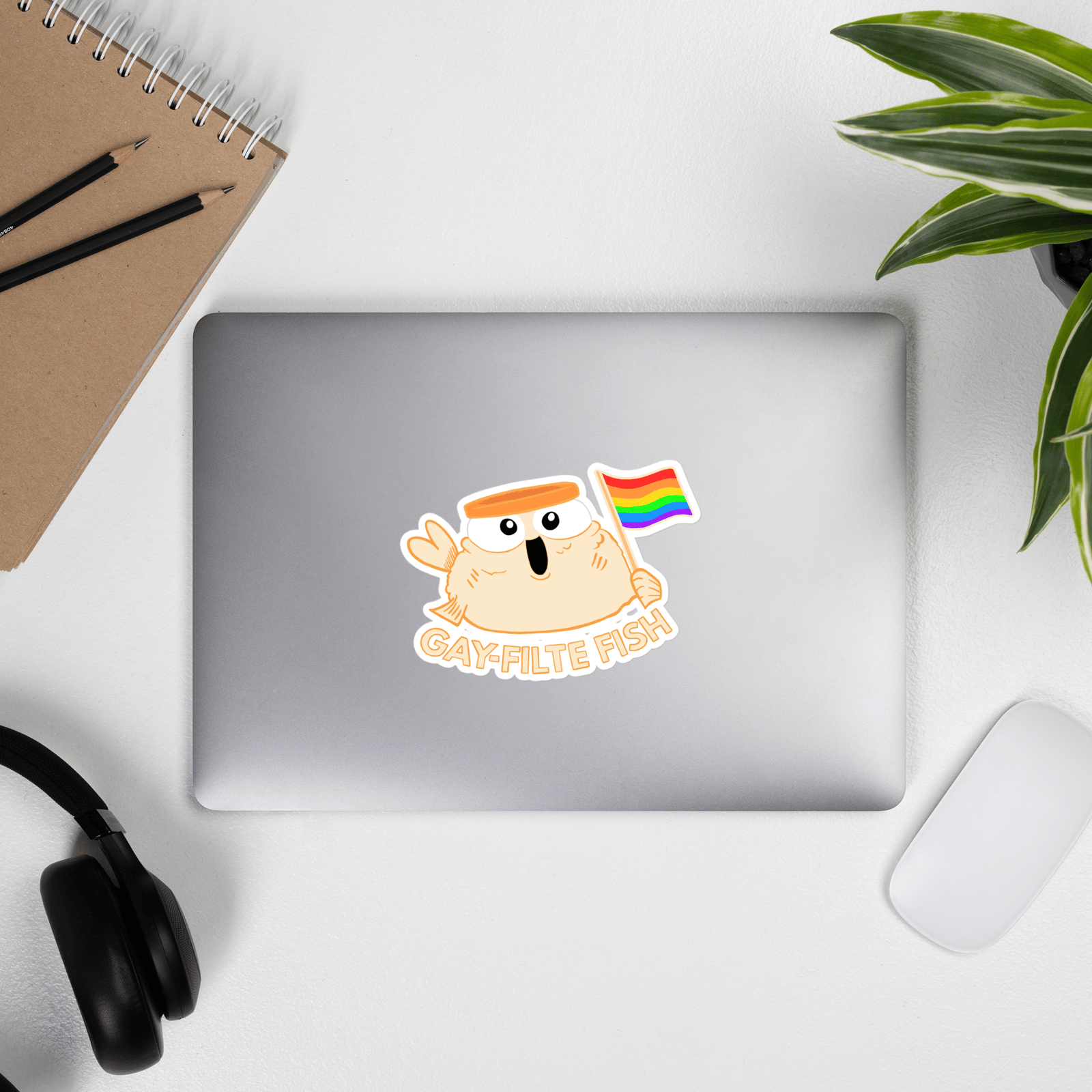 Gay-Filte Fish Sticker