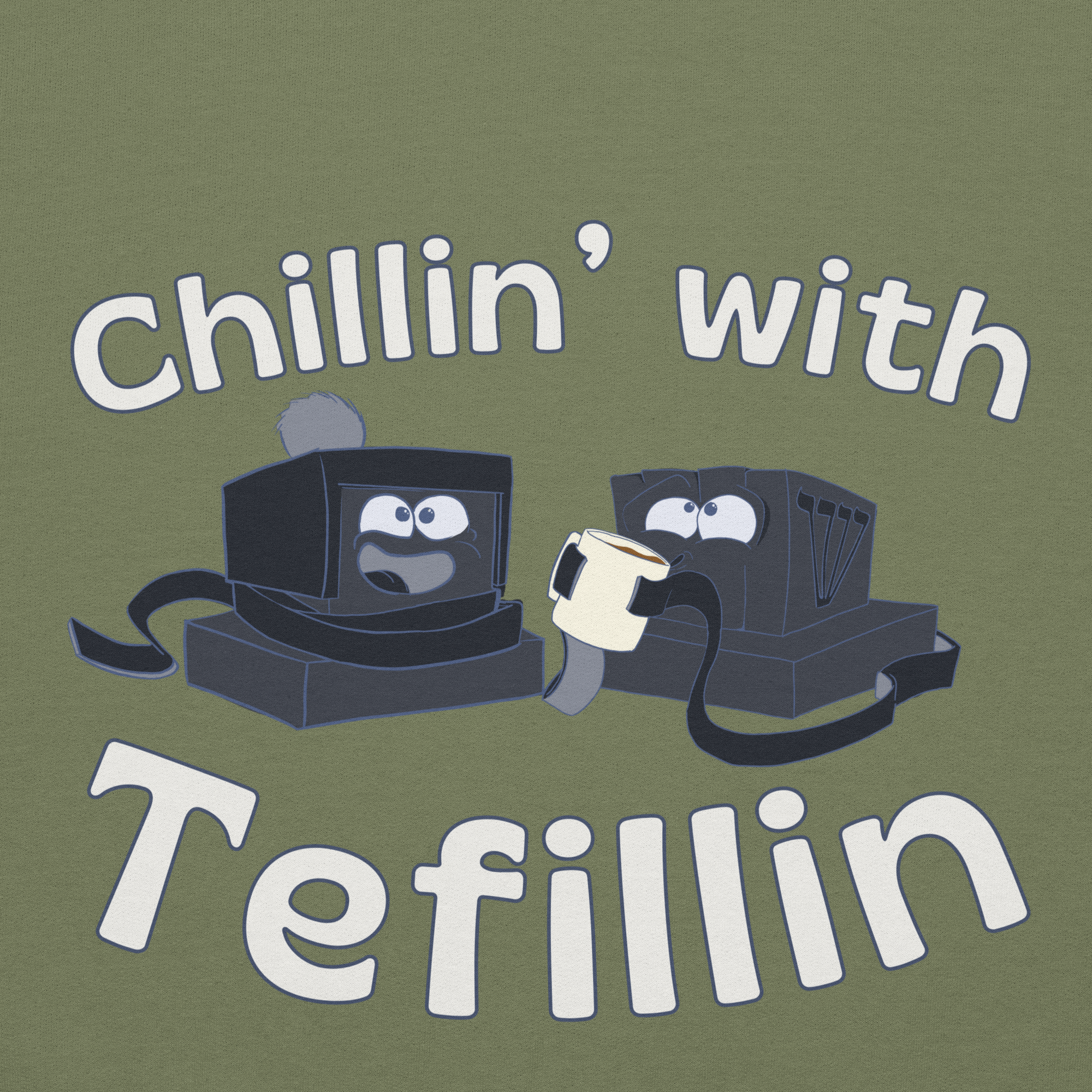 Chillin' With Tefillin Hoodie